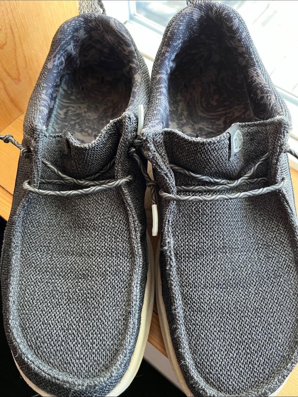 Hey Dude hey2O Men's Slip-On Loafers in Charcoal